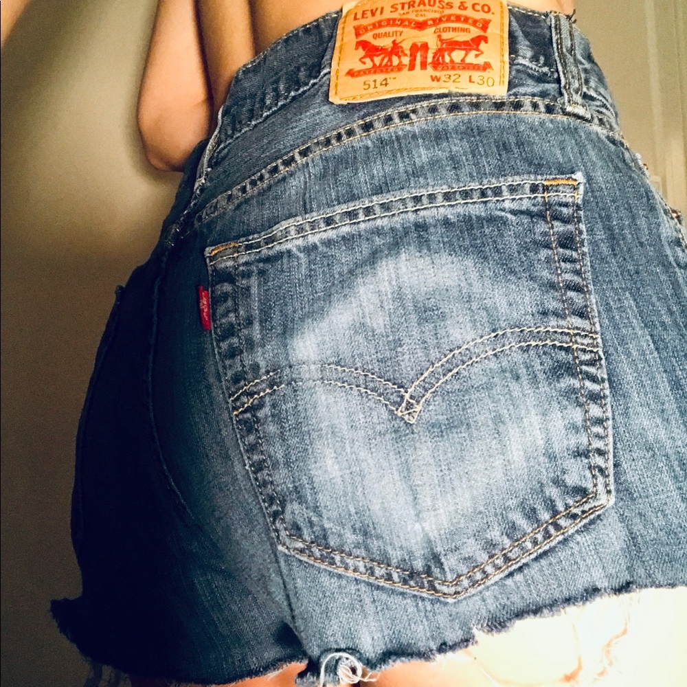 Levi’s Denim Shorts mid to high 514 Quality Cut